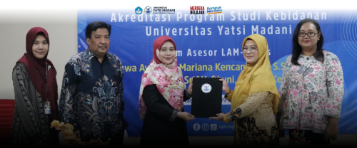Bertepatan pada Hari Bidan Sedunia, Program Studi D3 Kebidanan Universitas Yatsi Madani Raih Akreditasi "Baik Sekali"