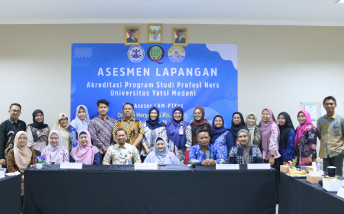 Asesmen Lapangan Akreditasi Program Studi Profesi Ners Universitas Yatsi Madani Tahun 2026