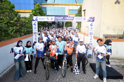 Universitas Yatsi Madani Semarakkan Dies Natalis Ke-4 melalui Fun Bike "Ride to Excellence"