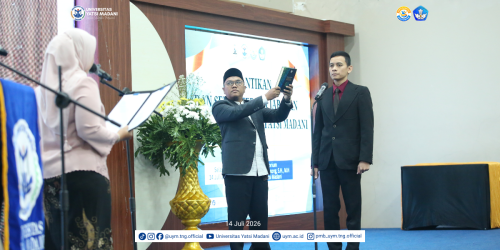Pelantikan Rektor Universitas Yatsi Madani Periode 2026–2030: Ikhsan Kamil, S.E., M.M Resmi Dilantik